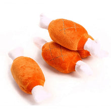 Load image into Gallery viewer, Stuffed Toy Squeaker Squeaky Plush Sound Fruits Vegetables watermelon stars Feeding Carrot Banana