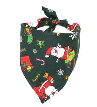 Load image into Gallery viewer, Christmas Pet Dog Bandana Small Large Dog Bibs Towel Scarf Halloween Pumpkin Printing Puppy Pet Grooming Costume Accessories