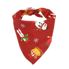 Load image into Gallery viewer, Christmas Pet Dog Bandana Small Large Dog Bibs Towel Scarf Halloween Pumpkin Printing Puppy Pet Grooming Costume Accessories