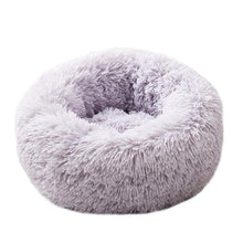 Load image into Gallery viewer, Long Plush Super Soft Pet Bed Kennel Dog Round Cat Winter Warm Sleeping Bag Puppy Cushion Mat Portable Cat Supplies