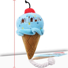 Load image into Gallery viewer, New Christmas Pet Dog Toys Santa Claus Toys Chew Squeaker Pet Plush Toys For Dogs Cute Biting Rope Sound Toys Pet Cat Doll