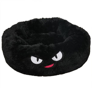 Round Dog Bed Washable Pet Cat Bed Dog Breathable Lounger Sofa for Small Medium Dogs Super Soft Plush Pads Products for Dog Bed