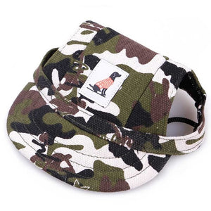 Pet Dog Cap Small Pet Summer Canvas Cap Dog Baseball Visor Hat Puppy Outdoor 8 Styles Dogs Hats Pet Supplies DOGGYZSTYLE