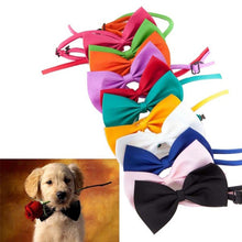 Load image into Gallery viewer, Pet Dog Cat Necklace Adjustable Strap for Cat Collar Dogs Accessories pet dog bow tie puppy bow ties dog Pet supplies